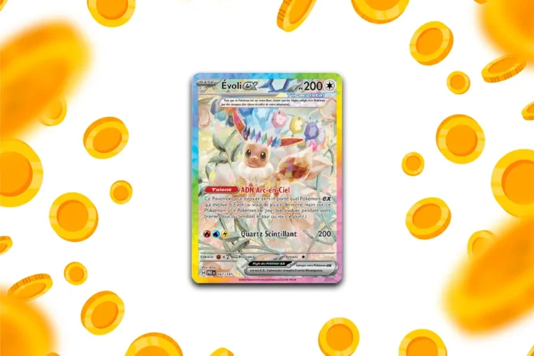 Prix de la carte Pokémon Évoli ex 167-131