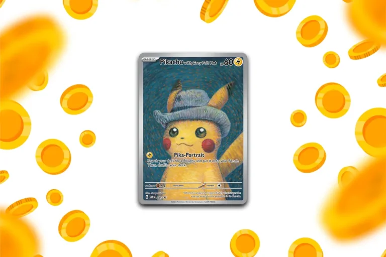 prix de la carte Pikachu Van Gogh SVP085