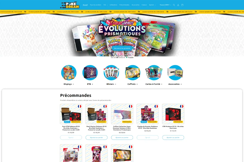Boutique Pokedream