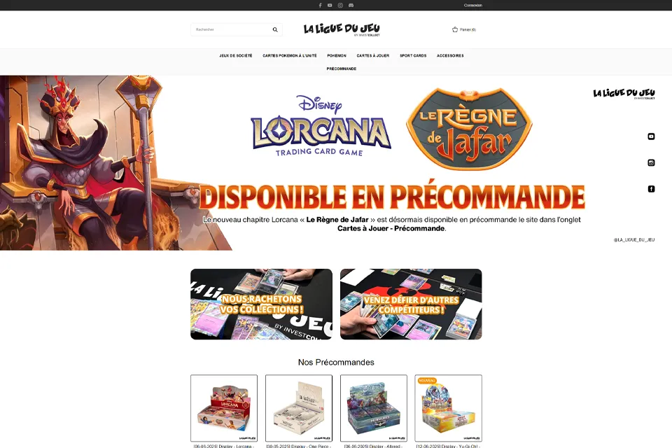 La Ligue du Jeu Boutique