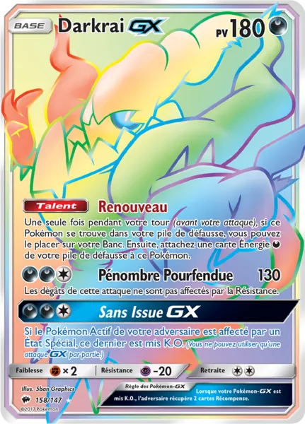 Darkrai-GX 158/147