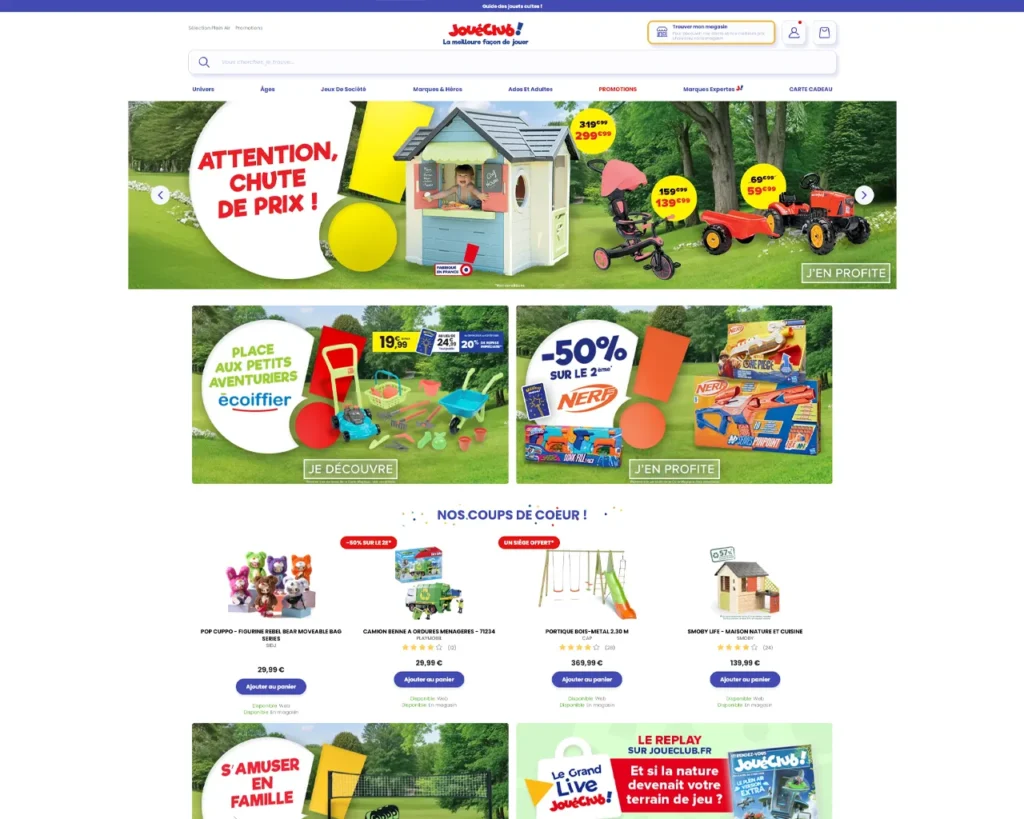 Aperçu de joueclub.fr