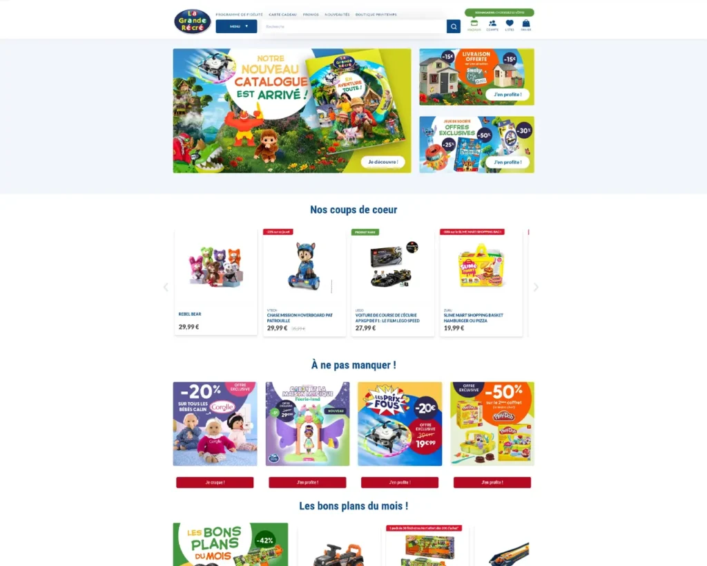 Aperçu de lagranderecre.fr