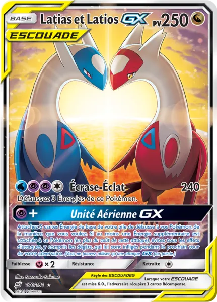 Latias et Latios-GX 170/181