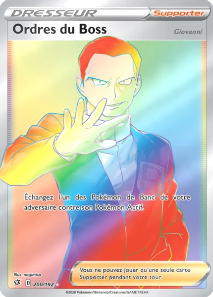 Ordres du Boss Giovanni 200/192
