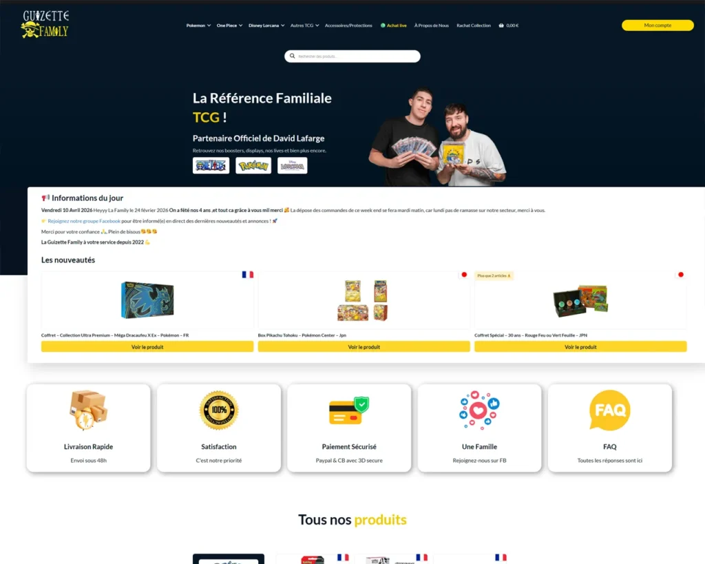 Aperçu de guizettefamily.com