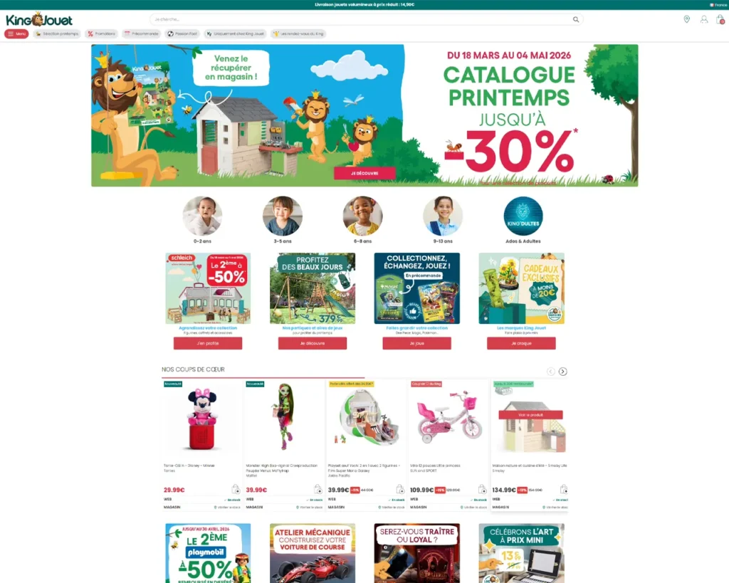 Aperçu de king-jouet.com