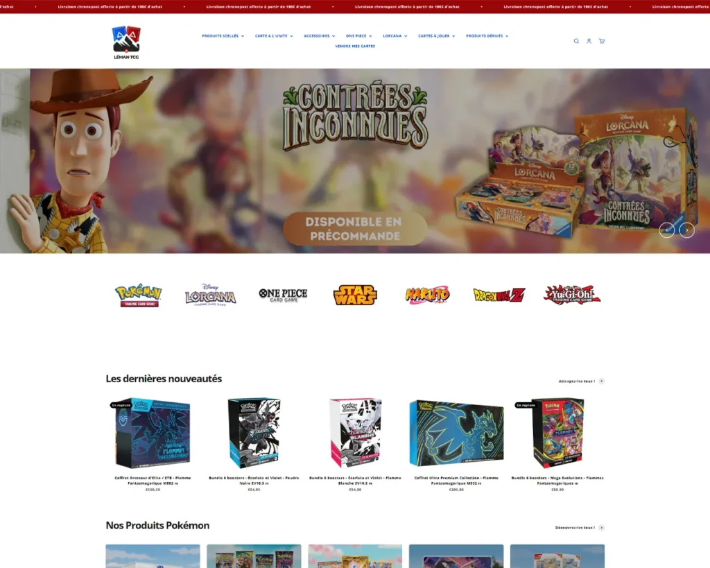 Aperçu de lemantcg.fr