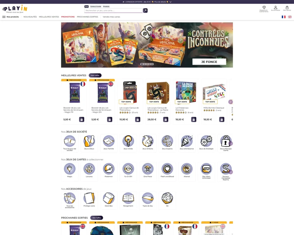 Aperçu de play-in.com