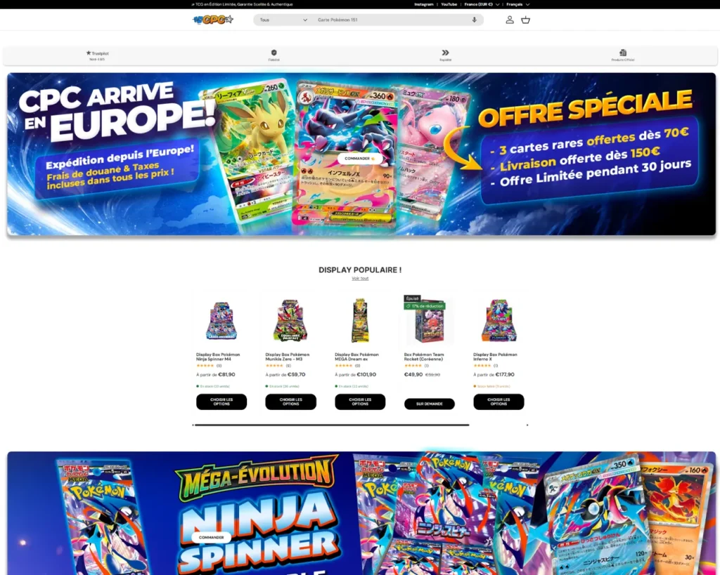 Aperçu de cartespokemon.com