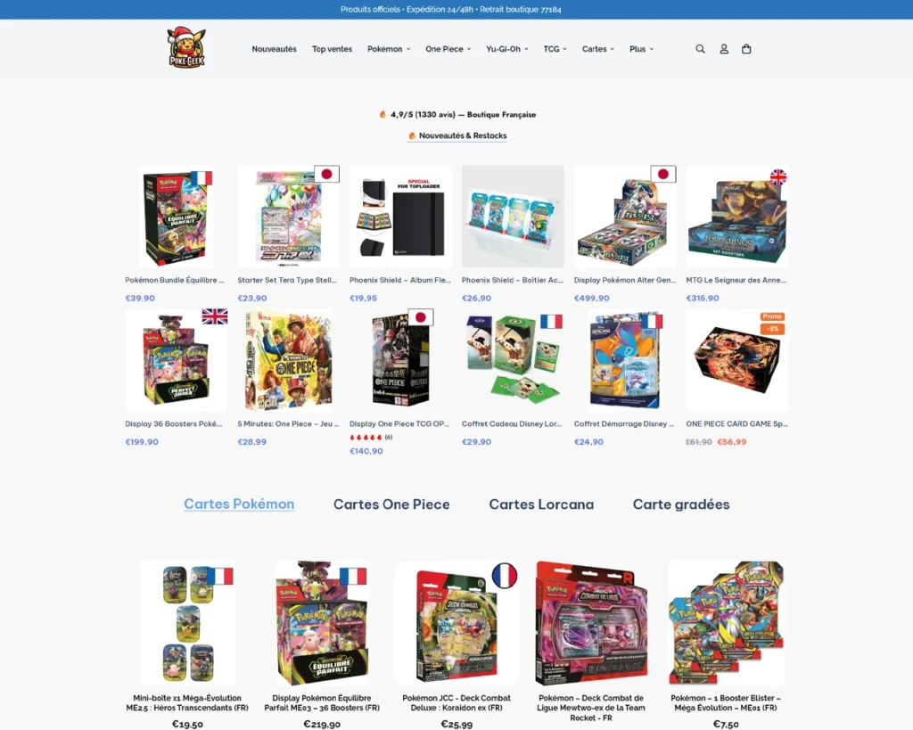 Aperçu de poke-geek.fr