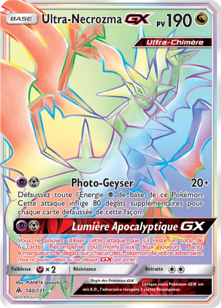 Ultra Necrozma-GX 140/131