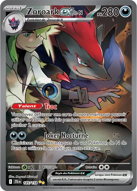 Zoroark ex de N 185/159