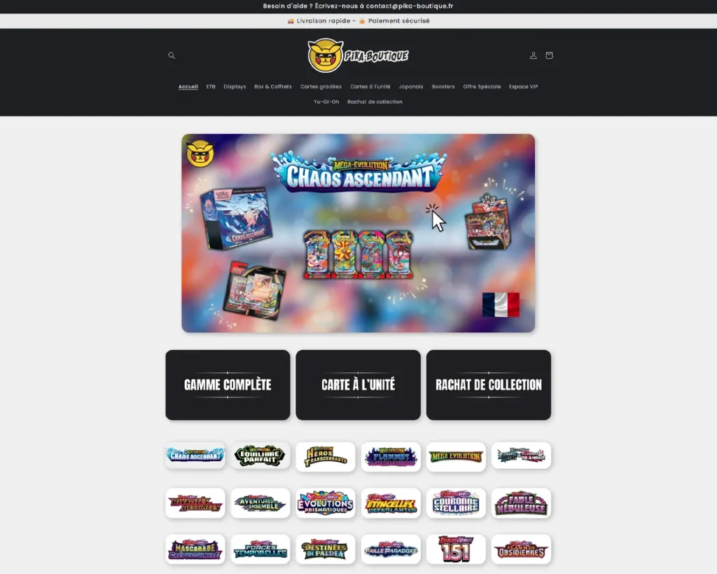 Aperçu de pika-boutique.fr